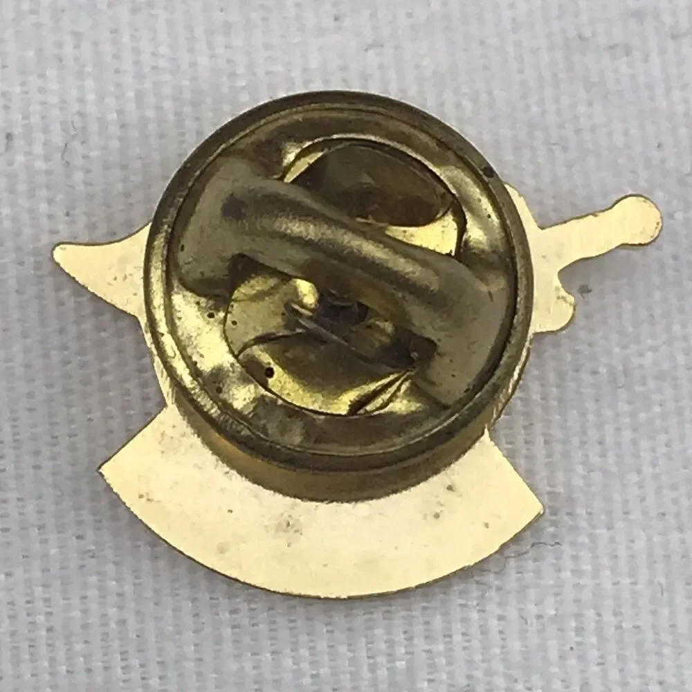 Vintage Ziyara Shrine 94 Enamel Lapel Pin Masonic Sword Scimitar Badge